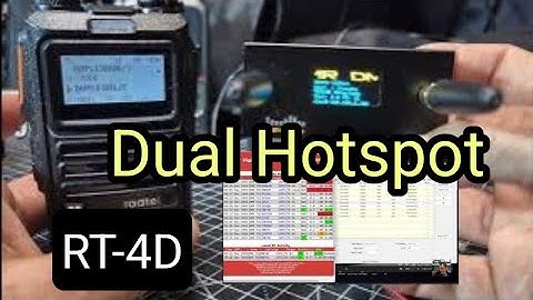 Dual Hotspot - Radtel RT- 4D