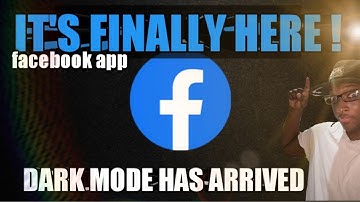 facebook dark mode for your facebook app : for ios and android new 2020 update (official)