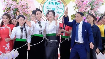 "NHẠC SÀN THÁI TÂY BẮC".MẾT CỠ CÁC IDOL BẢN LÓI NHẢY MỪNG LỄ VU QUY: NGỌC THIÊN💍TRUNG NGỌC 8.12.2025