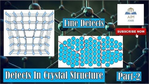 defects in crystals 2.2 :material science and engineering ||Engineer