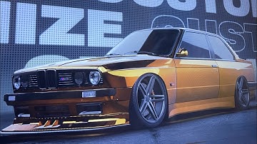 1988 BMW M3 Evolution II E30 Customization in Need for Speed Unbound on PS5