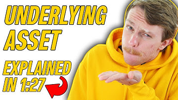 WHAT IS AN UNDERLYING ASSET? (EASIEST EXPLANATION) Straight to the Point #STTP #350