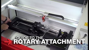 Trotec Rotary Attachment | Laser Engraving Cylindrical Objects