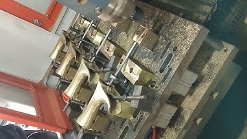 CNC multi-spindle faucet peeling grinding making machine with high efficiency