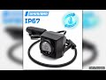 WGWK 4K Mini IP67 Waterproof POE IP Camera 3458MP Night Vision Webcam Onvif H265 Outdoor Motion Det