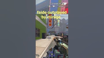 faide outplayed by mirage #apexlegends #shorts