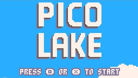 Pico Lake || Puzzling Adventure in PICO-8!