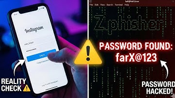 Instagram Hacked in 60 Seconds? 😱 (Live Phishing Demo) Zphisher practical 