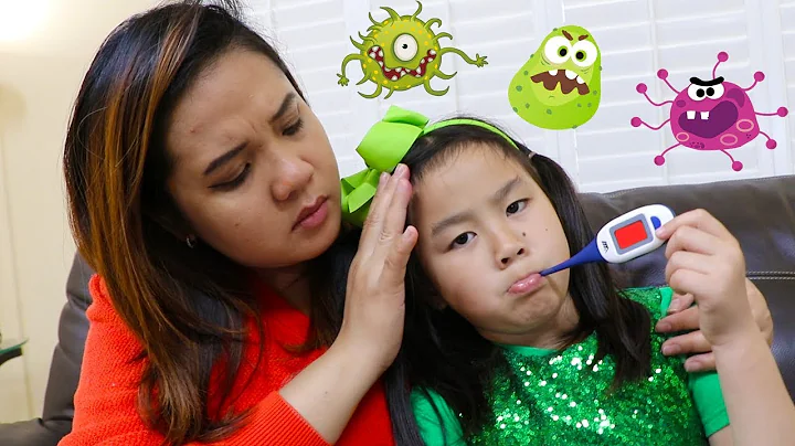 Sick Song | Jannie Pretend Play Nursery Rhymes & K...