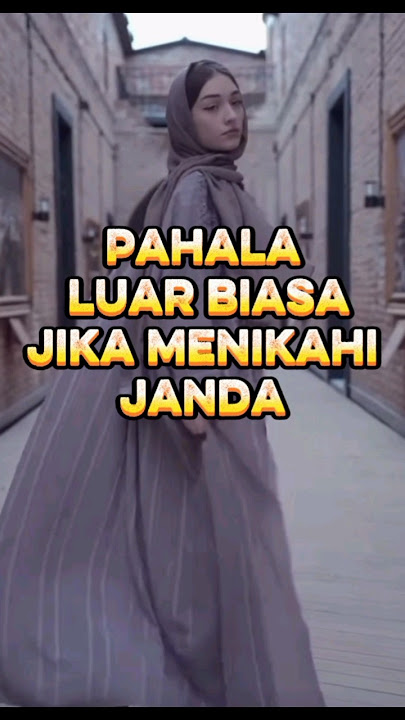 Pahala luar biasa jika menikahi janda  #janjiallah #doamustajab #short