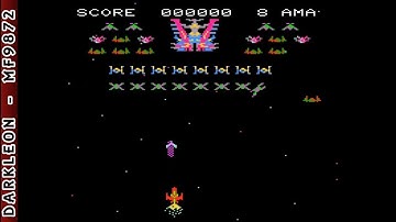 Super Cassette Vision - Astro Wars 2 - Battle in Galaxy © 1984 Epoch - Gameplay