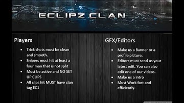 eClipz Clan 375 Sub Recrument challenge (OPEN)