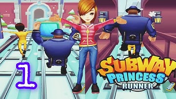 Subway Princess Runner - Gameplay Walkthrough Part 1 - 2025  (iOS, Android) #subwayprincessrunner 