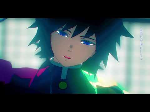 【鬼滅のMMD】紅一葉【炭治郎と炎風水柱】
