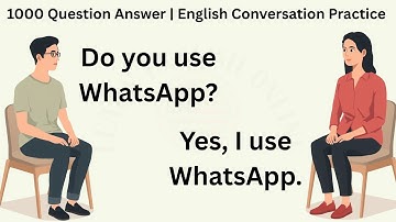 1000 Question Answer | English Conversation Practice | English Speaking Practice For Beginners