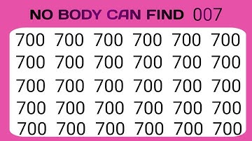 Are You Focus Master | Check Your IQ Level| Find The Odd One Out |Challenge Numbers Letters Edition