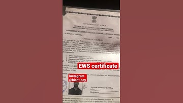 EWS CERTIFICATE IN CAT EXAM#catexam2022 #ewsreservation #ewscertificate #ews #ewscat#catpreparation