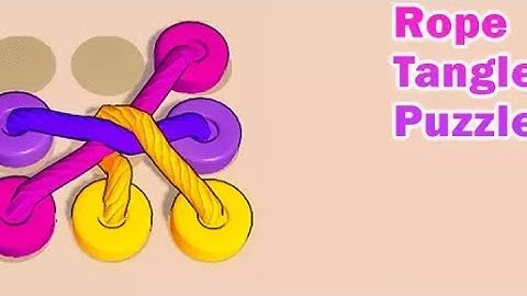 rope tangle puzzle unity source code