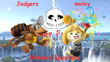 Jodgers (Diddy Kong) vs moley (Isabelle) - Dundee Fundies 131 Winners Quarter-Final