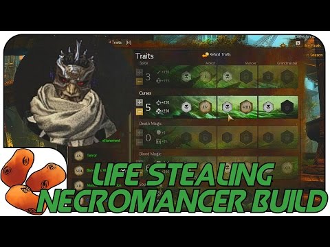 Guild wars 2 necromancer slot skills build