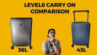 Level8 Luggage Compared! Gibraltar Aluminum Carry On and Voyageur 20 Carry On by Danny Packs 822 views 1 month ago 21 minutes