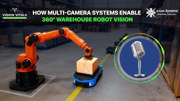 How Multi Camera Systems Enable 360° Warehouse Robot Vision  | Vision Vitals Podcast Ep.10