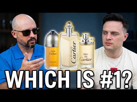 Smell & Rate Best Cartier Fragrance with @Chad Secrets