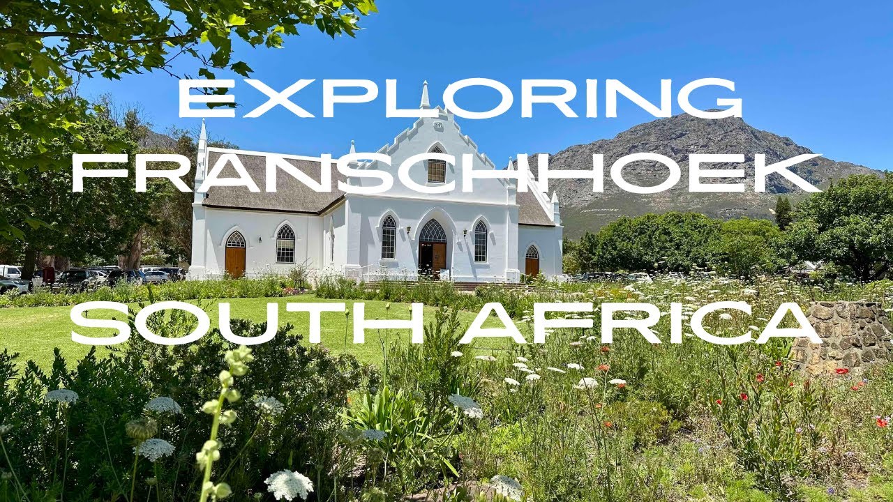 Franschhoek Walking Tour: A Hidden Gem in the Cape Winelands! |4k|