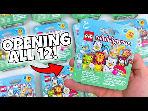 NEW 2026 LEGO Collectible Series 28 Animal Minifigures Unboxing