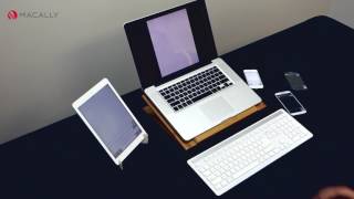 Macally Quick Switch Bluetooth Keyboard For Mac Demo