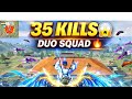 35 Kills in Duo Squad 😱 Full Gameplay | Free Fire Pro Gameplay 🔥#freefire #ff #gaming 