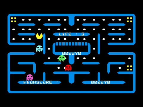 Sharp MZ-800 Game: Muc Mac 800 (198x) - YouTube