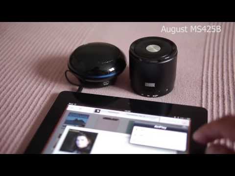 August Bluetooth Speaker vs. Wavemaster Mobi