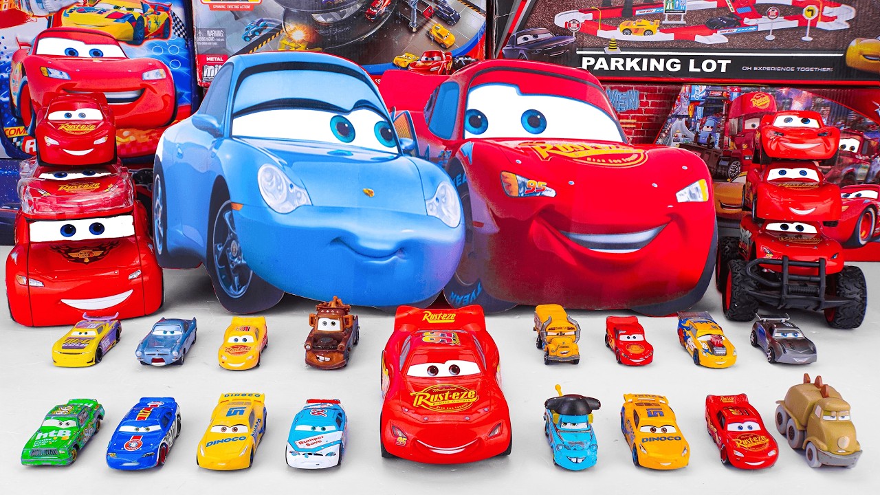 トミカ　チームマックイーン ビットグルーセット未開封品　ディズニーピクサー トミカ】マックィーン｜ディズニー／ピクサー カーズ トミカ