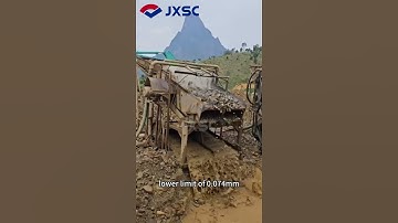 Vibrating screen + gold chute equipment video shared by Nigerian customers