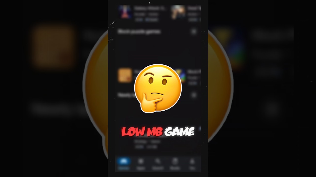 Playing Lowest MB Mobile Game 😱| Gameplay Review | 