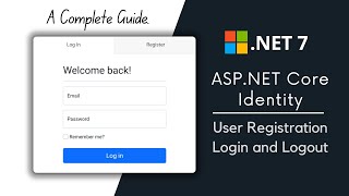 Asp.Net Core MVC & Identity UI - User Registration and  Login