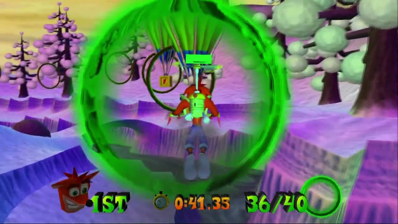 Crash Bandicoot:The Wrath of Cortex - Level 28 - Ice Station