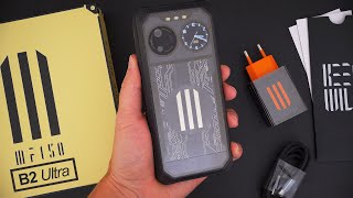 IIIF150 B2 Ultra Unboxing: 15,000mah Rugged Phone With A Rear Display!