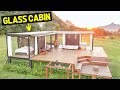 MODERN MINIMALIST GLASS CABIN w/ Hammock &amp; Mountain Views! (Full Tour)