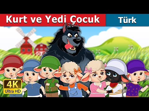 Kurt ve Yedi Çocuk | The Wolf And The Seven Kids in Turkish | @TürkiyeFairyTales