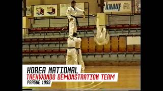 Korea National Taekwondo Demonstration Team – Prague 1999