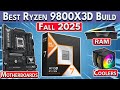 Top Ryzen 9800X3D Gaming PC Build 2025 🖥️