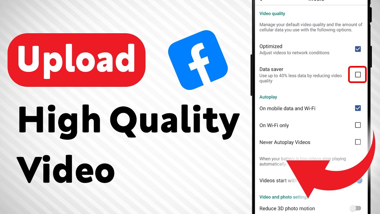 How to Upload High Quality Video On Facebook (Updated)
