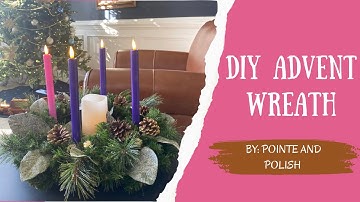 How to Create a DIY Advent Wreath