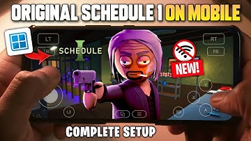 🔥 ORIGINAL SCHEDULE 1 GAME ON MOBILE OFFLINE! (Android) - Schedule 1 Mobile/Android On Winlator