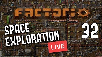 Factorio -Space Exploration mod - 32 - SPACE TRAINS!