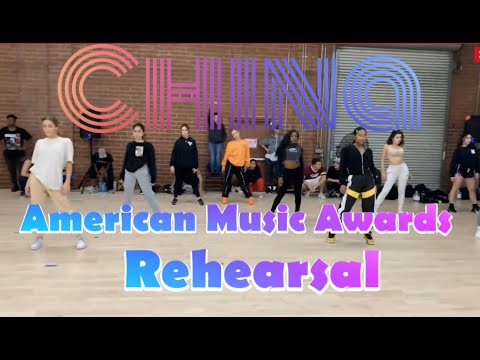 China - Anuel AA, Ozuna, Daddy Yankee | Rehearsal for Latin AMAs  | Greg Chapkis Choreography