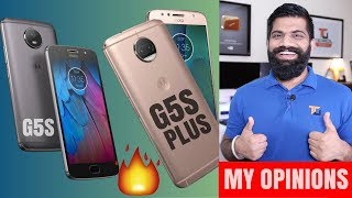 Moto G5S & Moto G5S Plus India - Special Editions? My Opinions..