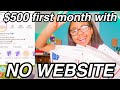 How my business made $500 with NO WEBSITE! || tips for selling on Instagram || young CEO Life Ep. 3